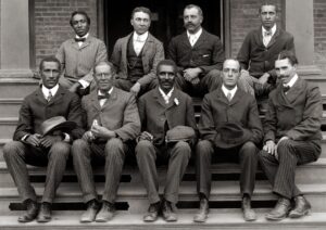 Frances Benjamin Johnston, George Washington Carver (Front Row, Center) With Fellow Staff Members at the Tuskegee Institute, 1902