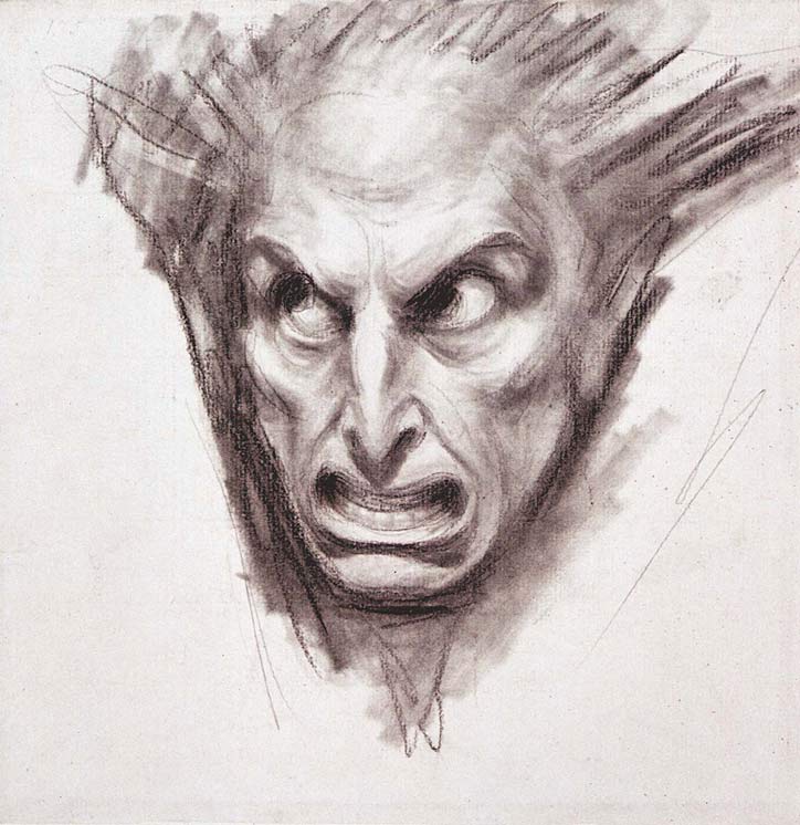 George Romney, The Demon Asmath from Henry VI