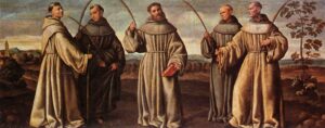 Bernardino Licinio, Franciscan Martyrs, 1524 Oil on panel Santa Maria Gloriosa dei Frari, Venice