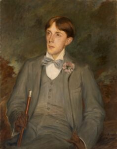 Jacques-Émile Blanche, Aubrey Vincent Beardsley, 1895 Oil on canvas, 36.4 x29 in National Portrait Gallery, London