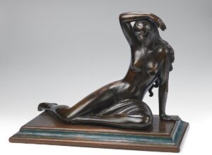 Paul Manship, Danae, 1921 Bronze and wood, 11.4 in Smithsonian American Art Museum, Washington, DC
