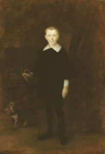 Eugène Carrière, Portrait of a Boy, 1886 Oil on canvas Art Institute of Chicago