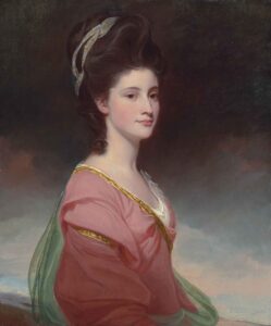 George Romney, Portrait of Elizabeth Ramus, from 1777 until 1778 Oil on canvas, 30 x 25.1 in Private collection