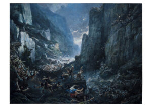 Gustave Doré, Roland at Roncevaux Oil on canvas, 58.6 x 44.8 in Private collection