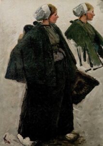 Hans von Bartels, A Dutchwoman, Katwijk 1895