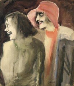 Karl Hubbuch, Street Girls