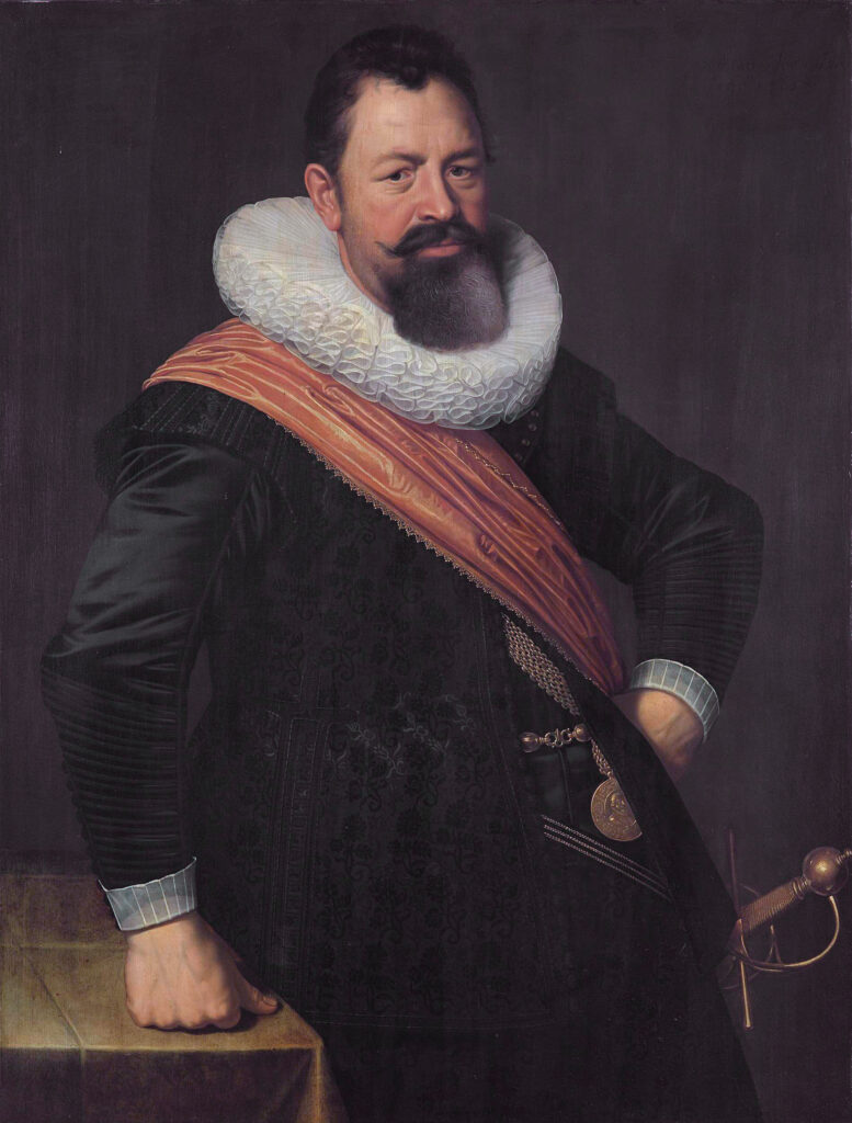 Nicolaes Eliaszoon Pickenoy, Portrait of Jochem Hendricksz. Swartenhont, 1627 Oil on panel, 46.5 x 35.5 in Rijksmuseum, Amsterdam