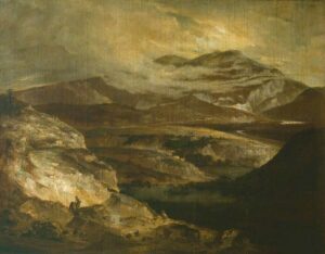 John Crome, Slate Quarries, between 1802 and 1805 Oil on canvas, 62.4 x 48.7 in Tate Gallery, London