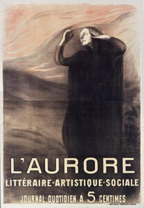 Eugène Carrière, Poster: Literary, Artistic, Social Aurore, 1898 Bibliothèque Nationale de France, Paris