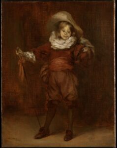 Eugène Carrière, Little d'Artagnan, between c 1880 and c 1885 Oil on canvas Clark Art Institute, Williamstown, Massachusetts