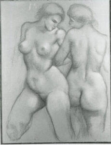 Aristide Maillol, Two Nudes, One From the Front, the Other From the Back Louvre, Paris