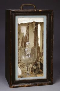 Joseph Cornell, Naples, c. 1942 Box construction, 11.25 x 6.8 x 4.8 in The Robert Lehrman Art Trust