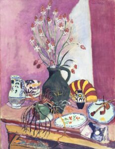 Henri Matisse, Still Life with Asphodels, 1907 Oil on cavas, 45.9 x 35 in Museum Folkwang, Essen, Germany