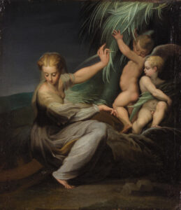 Parmigianino, Saint Catherine, 16th century Oil on panel, 11 × 9.8 in Kunsthistorisches Museum, Vienna