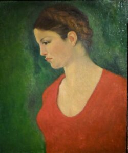 Aristide Maillol, Portrait of Dina, 1940 Oil on canvas