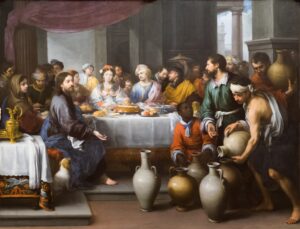 Bartolomé Esteban Murillo, The Marriage Feast at Cana, c 1672 Oil on canvas, 70.4 x 92.5 in Barber Institute of Fine Arts, Birmingham, UK
