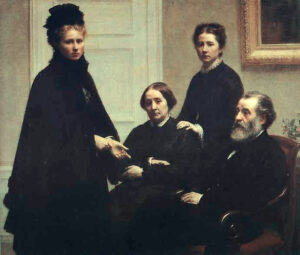 Henri Fantin-Latour, The Dubourg Family, 1878 Oil on canvas, 57.6 x 67.1 in Musée d'Orsay, Paris
