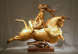 Paul Manship, The Flight of Europa, 1925 Bronze sculpture with gold leaf Smithsonian American Art Museum, Washington, DC