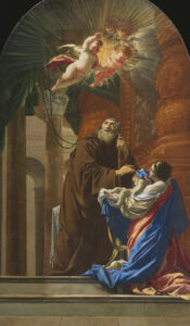 Simon Vouet, St Francis of Paola Resuscitating a Child, 1648 Oil on canvas Église-Saint-Henri-de-Lévis, Québec