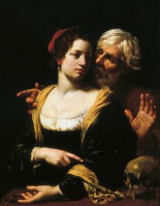 Simon Vouet, The Ill-Matched Couple/Vanitas, c 1621 Oil on canvas, 39.3 x 29.7 in National Museum in Warsaw