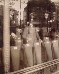 Eugène Atget, A Shopwindow on Avenue des Gobelins in Paris, 1925 Metropolitan Museum of Art, New York