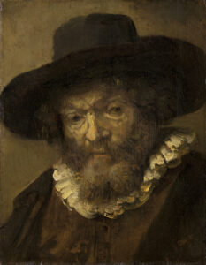 Carel Pietersz. Fabritius, Head of an Old Man, 1640s Oil on canvas, 15.1 x 12.2 in Groninger Museum, The Netherlands
