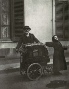 Eugène Atget, Organ-Grinder, Paris, 1898–99, printed 1956 Gelatin silver print Metropolitan Museum of Art, New York