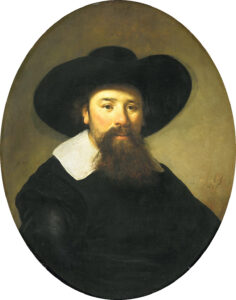 Govert Flinck, Portrait of a 44-Year-Old Man, 1637 Oil on panel, 29.5 x 23.6 in Mauritshuis, The Hague