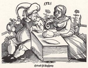 Hans Weiditz the Younger, Drinker and his Wife, 1521