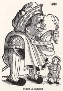 Hans Weiditz the Younger, Hobbyhorse Rider