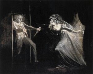 Henry Fuseli, Lady Macbeth Seizing the Daggers, 1812 Oil on canvas, 50 x 40 in Tate Britain, London