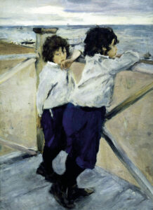 Valentin Serov, Sasha and Yura Serov, 1899 Russian Museum, St Petersburg
