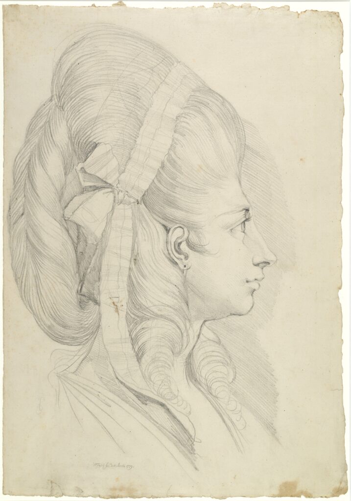 Henry Fuseli, Portrait of Anna Magdalene Schweizer, née Hess, 1779 Zentralbibliothek Zürich