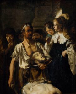 Carel Pietersz. Fabritius, The Beheading of John the Baptist, 1648-50 Oil on canvas, 58.7 x 47.6 in Rijksmuseum, Amsterdam
