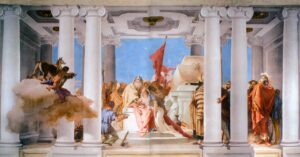 Giovanni Battista Tiepolo, The Sacrifice of Iphigenia, 1757 Fresco Villa Valmarana ai Nani, Vicenza