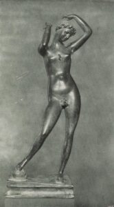 Elie Nadelman, Small Plastic in Bronze, 1914 or before