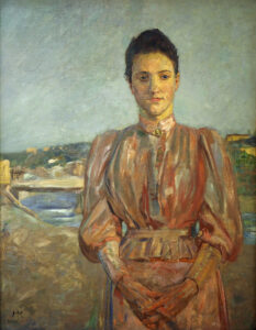 Max Klinger, Portrait of Cornelia Paczka-Wagner, 1892 Oil on canvas Kunstforum Ostdeutsche Galerie, Regensburg, Germany
