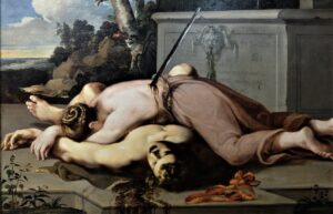 Laurent de La Hyre, Pyramus and Thisbe, c 1624-1628, Fabre Museum, Montpellier, France