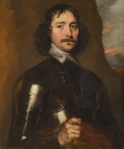 William Dobson, Portrait of Colonel John Milward Oil on canvas, 29 x 24 ½ in Private collection