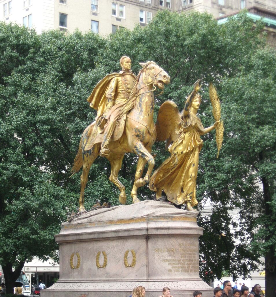 Augustus Saint-Gaudens, William T. Sherman Monument, 1903 Bronze Grand Army Plaza, 59th Street and Fifth Avenue, New Yorkrk.