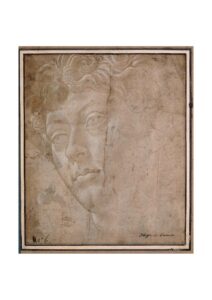 Sandro Botticelli, Head of an Angel, c 1477 Silverpoint, white gouache, 8 x 7 in Museum of Fine Arts of Rennes, France