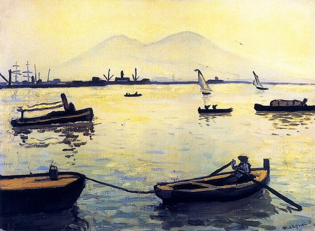 Albert Marquet, Vesuvius, c 1909 Oil on canvas, 24 x 31.4 in Pushkin Museum of Fine Arts, Moscow