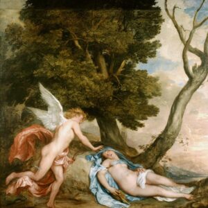 Sir Anthony van Dyck, Cupid and Psyche, 1639 – 40 Oil on canvas, 77.9 × 74.8 in Royal Collection, UK