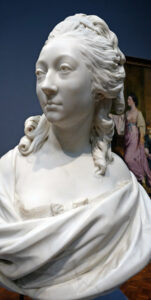 Jean-Antoine Houdon, Bust of Anne-Marie-Louise Thomas de Domangeville de Sérilly, Comtesse de Pange, 1780 Art Institute of Chicago