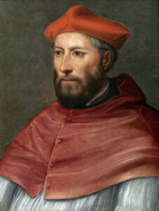 Baldassare Tommaso Peruzzi, Cardinal Pietro Accolti, 16th century Oil on panel, 10.2 x 7.4 in Uffizi Gallery, Florence