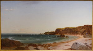 John Frederick Kensett, Forty Steps, Newport, Rhode Island, 1860 Oil on canvas Peabody Essex Museum, Salem, Massachusetts