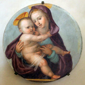 Fra Bartolomeo, Madonna and Child, c 1516 - 1517 Fresco on terracotta Museo Nazionale di San Marco, Florence