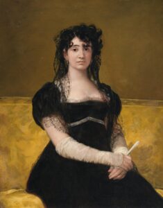 Francisco José de Goya y Lucientes, Portrait of Doña Antonia Zárate, c 1805 Oil on canvas, 40.7 x 32.2 in National Gallery of Ireland, Dublin