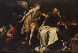Gerard Seghers, Dream of St. Joseph, c 1625 - 1630 Oil on canvas, 65.7 x 94 in Kunsthistorisches Museum, Vienna