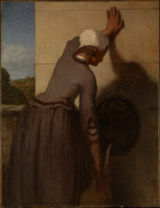 William Morris Hunt, Girl at the Fountain, 1852 - 1854 Oil on canvas, 46 x 35 1/2 in Metropolitan Museum of Art, New York